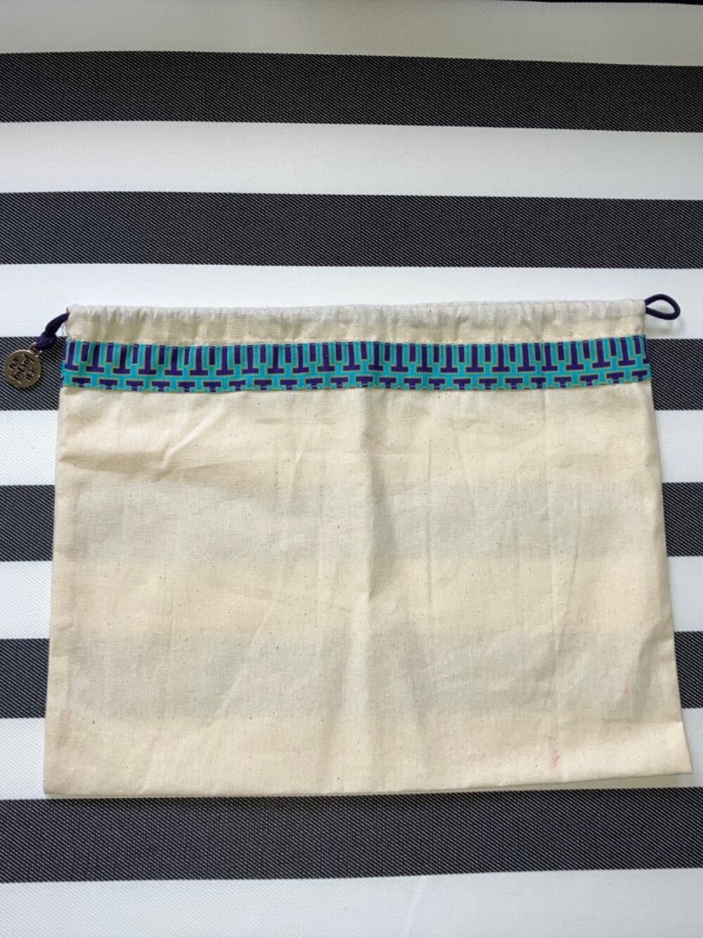 TORY BURCH dust bag - 10"H x 13W”